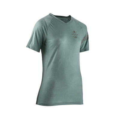 Leatt MTB Shirt AllMtn 2.0 Womens: PISTACHIO