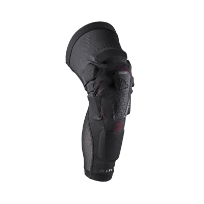 Leatt ReaFlex UltraLite EXT Knee Protection 2026: BLACK BLACK / S