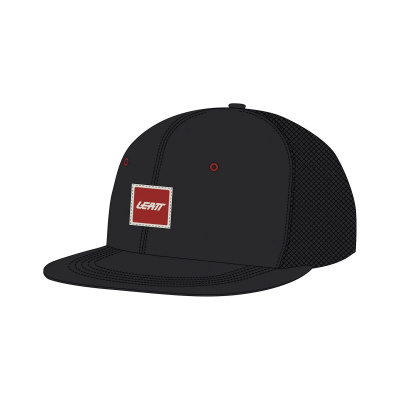 Leatt Trucker Tech Cap 2026: BLACK