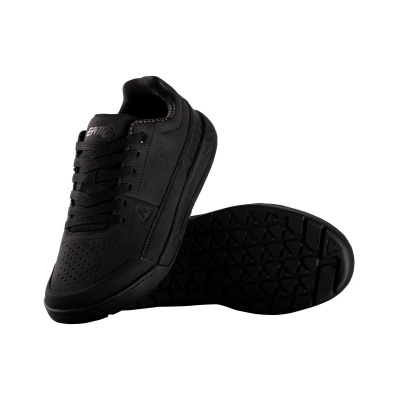 Leatt Women Flat 2.0 Shoes 2026: BLACK BLACK / UK 5.5