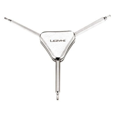 Lezyne - 3 Way wrench Hex / Silver