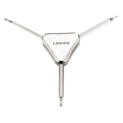 Lezyne - 3 Way wrench Hex / Silver