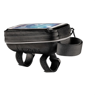 Lezyne - Smart Energy Caddy top tube mounted smartphone holder Black