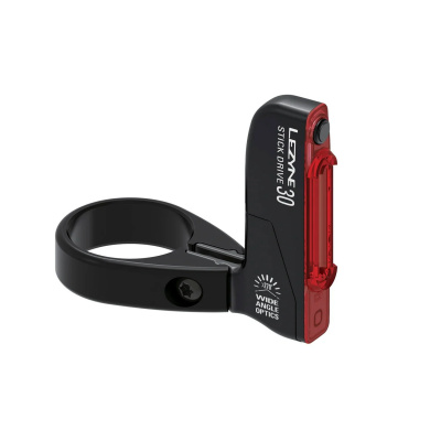 Lezyne - Stick Drive Seat Clamp 34.9 mm - 35.4 mm Rear Light Black