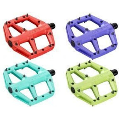 Look Trail Roc Fusion Flat Mtb Pedals Ice Blue