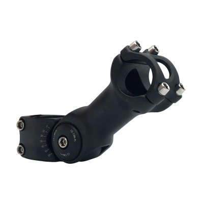 M Part Adjustable A-head 4 bolt stem 25.4 black / 110mm
