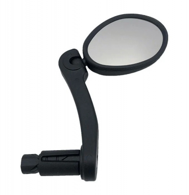 M Part Flat Bar Mirror, Internal Bar End Fitting