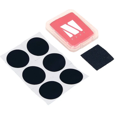 M Part Glueless Patch Kit Carded black