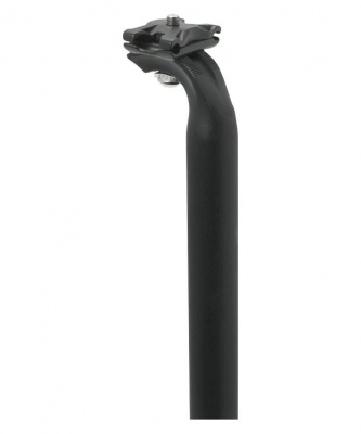 M Part Off-set 2-bolt seatpin 31.6 x 350 mm black / 31.6mm
