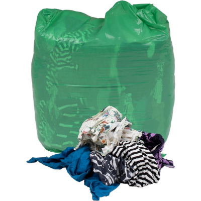 M Part Part Mixed Workshop Rags 10Kg