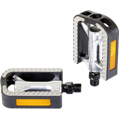 M Part Primo Alloy/resin commute pedals, 9/16 inch thread