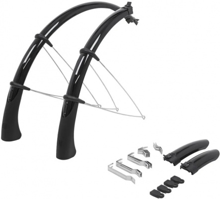 M Part QF Quick Fit mudguards 700 x 38mm black / 700x38mmP