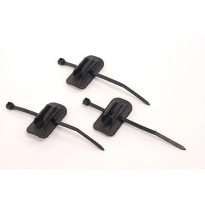 M Part Self-adhesive cable guides black