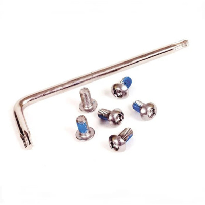 M Part Torx disc rotor M5 stainless steel bolts