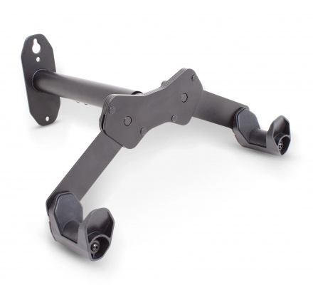 M Part Wall Mounted Horizonal Bike Rack black