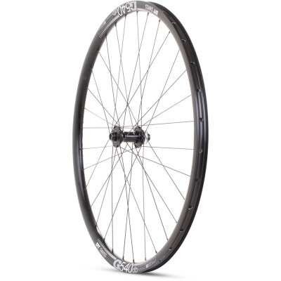 M Part Wheels Gravel Front Wheel Shimano 105 CL Hub TA 100x12mm G 540 Rim TLR black / 700C