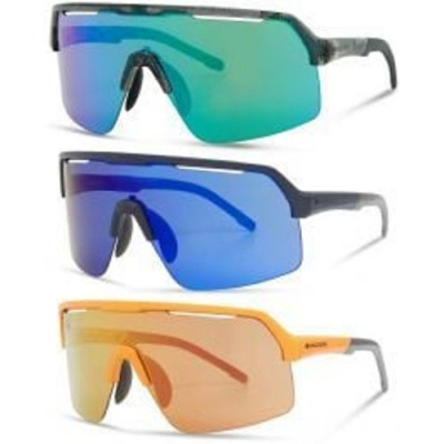 Madison Crypto Air Sunglasses 3 Lens Pack Gloss Smoke Green Splatter/Green/Amber/Clear