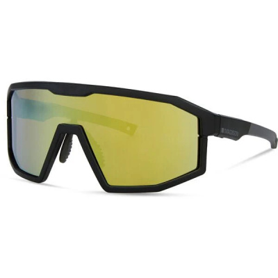 Madison Eyewear Enigma Matt Black Sunglasses - 3 Lens Pack - Bronze Mirror / Amber / Clear