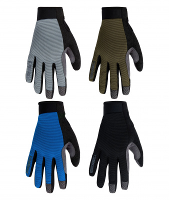 Madison Freewheel Youth Trail Gloves Small - Shale Blue