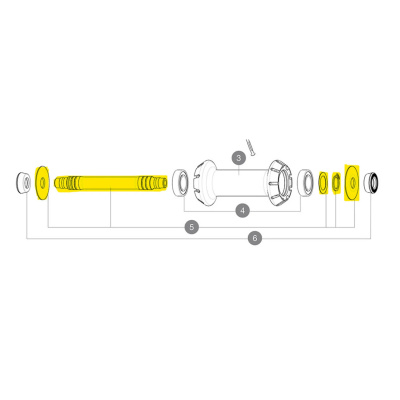 Mavic QRM Axle Kits