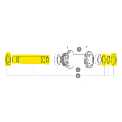 Mavic QRM Axle Kits