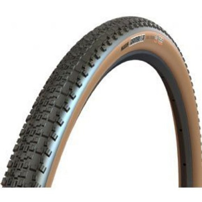 Maxxis Rambler Carbon Fibre Dual Compound Exo Tr 700c Tanwall Gravel Tyre 700 x 40c - Tan Sidewall