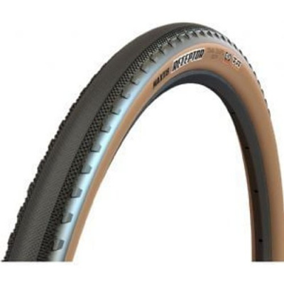 Maxxis Receptor Folding Dual Compound Exo Tr 27.5x47c Tanwall Gravel Tyre 27.5x47c - Tan Sidewall