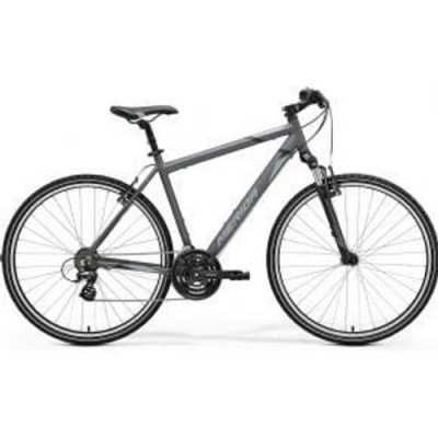 Merida Crossway 10-v 700c Sports Hybrid Bike X-Large - Anthracite/Black