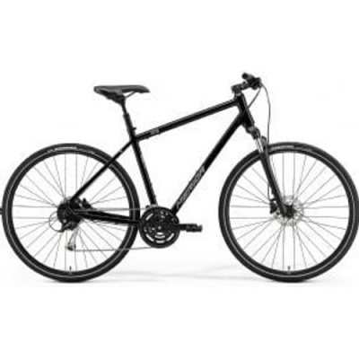 Merida Crossway 100 700c Sports Hybrid Bike Small - Black/Silver