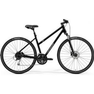 Merida Crossway 100 Womens 700c Sports Hybrid Bike Small - Black/Silver