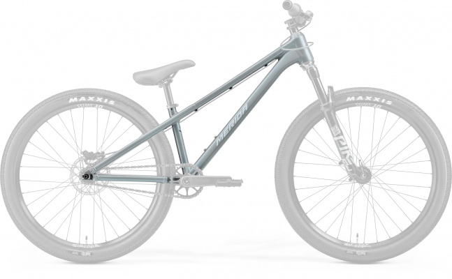 Merida Dirt 700 Frame - Silk Transparent Blue (Silver) - MY27