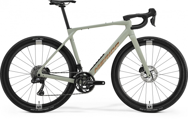 Merida Mission 7000 - Matt Early Moss Grey (Brushed Bronze) - MY26 Gravel Bike XXS / Matt Early Moss Grey (Brushed Bronze)
