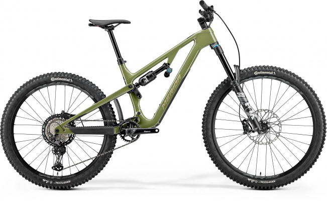 Merida One-Sixty 7000 - Anaconda Green (Cream) - MY26