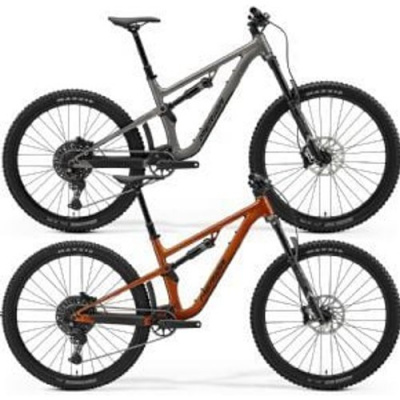 Merida One-forty 400 Mountain Bike  2026 Long - Warm Slate Grey(Golden Black)