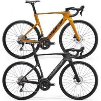 Merida Reacto 4000 Carbon Aero Road Bike 2027 X-Large - Silk Black (Gunmetal Grey)
