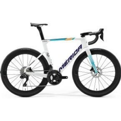 Merida Reacto 6000 Team Bahrain Victorious Carbon Aero Road Bike  2026 Medium - Teal/Pearl (Team)