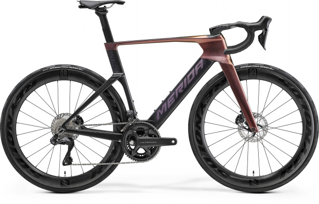 Merida Reacto 8000 - Rainbow Purple / Black (Purple) - MY26