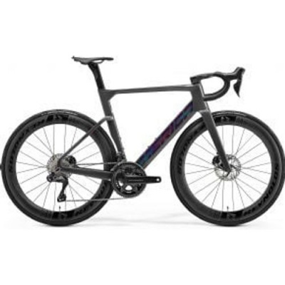 Merida Reacto 9000 Carbon Aero Road Bike  2026 X-Small - Cool Grey (Purple)