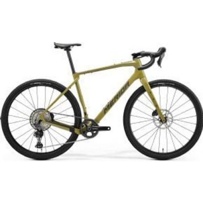 Merida Silex 7000 Carbon Gravel Bike  2026 X-Small - Low Key Green (Gunmetal Grey)