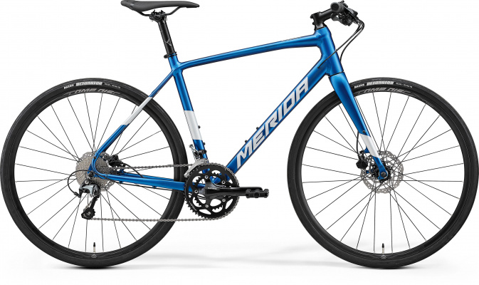 Merida Speeder 300 - Blue/Silver - MY23 Hybrid Bike