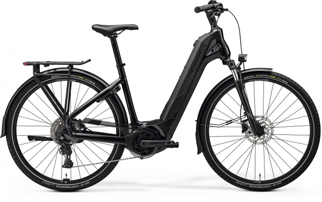 Merida eFloat City 400 EQ - Metallic Black (Gunmetal Grey) - MY26 Electric Bike XS / Metallic Black (Gunmetal Grey)