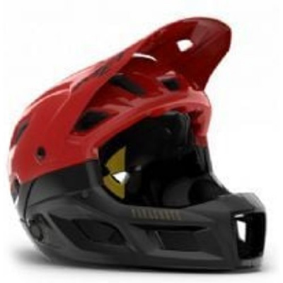 Met Parachute Mcr Mips Convertible Full Face Mtb Helmet Large 58 61cm - Red