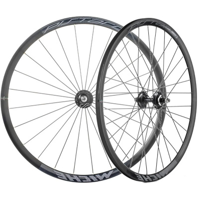 Miche Pistard Track Clincher Wheels Black / Pair