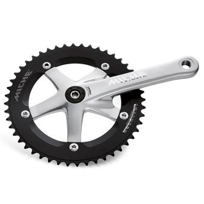 Miche Primato Advanced Track Chainsets Silver / 165mm / 48T