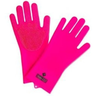 Muc Off Deep Scrubber Gloves Medium - Pink