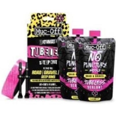 Muc Off Ultimate Tubeless Setup Kit Road 44mm Valves - Road