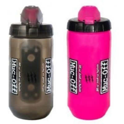 Muc-off X Fidlock Twist Bottle 450ml + Base 450ml - Smoke