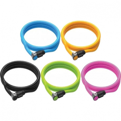 Onguard Neon Combo Cable Lock 1.2 Meters X 8mm 120cm x 8mm - Neon Orange