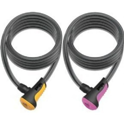 Onguard Neon Key Cable Lock 120cm X 12mm 120cm X 12mm - Neon Orange