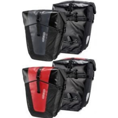 Ortlieb Back-roller Xl Ql2.2 70 Litre Pannier Bags Pair 70 Litre Pair - Asphalt/Black